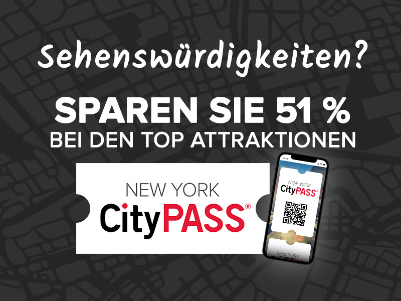 Sightseeing? Sparen Sie beim Eintritt zu 5 Top-Attraktionen in New York City mit den New York CityPASS®-Tickets.