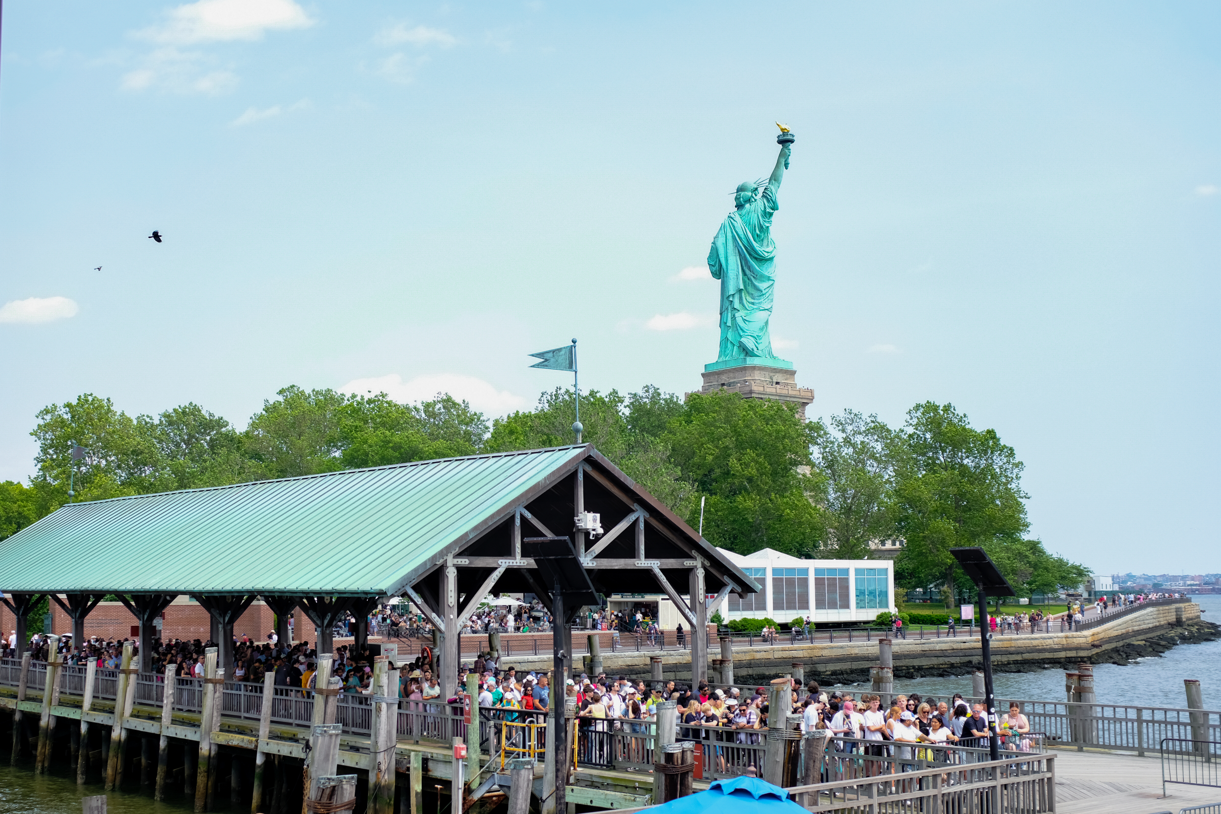 Wie man zur Freiheitsstatue gelangt