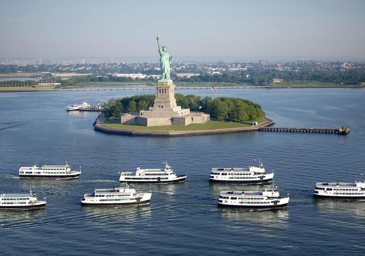 Getting to the Statue of Liberty