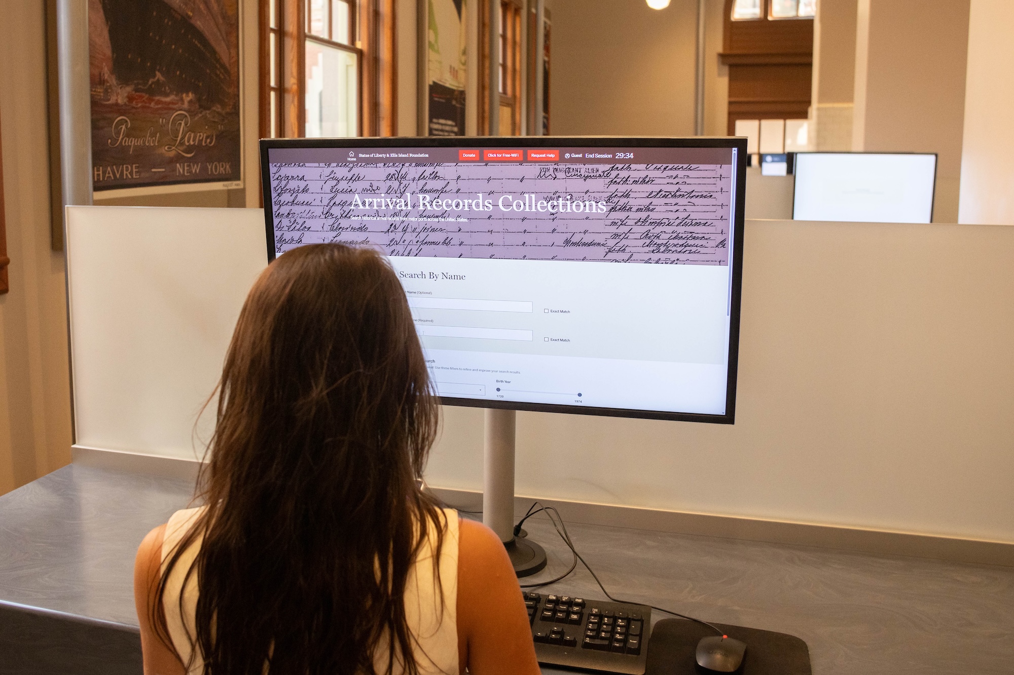Research at the Records Discovery Center