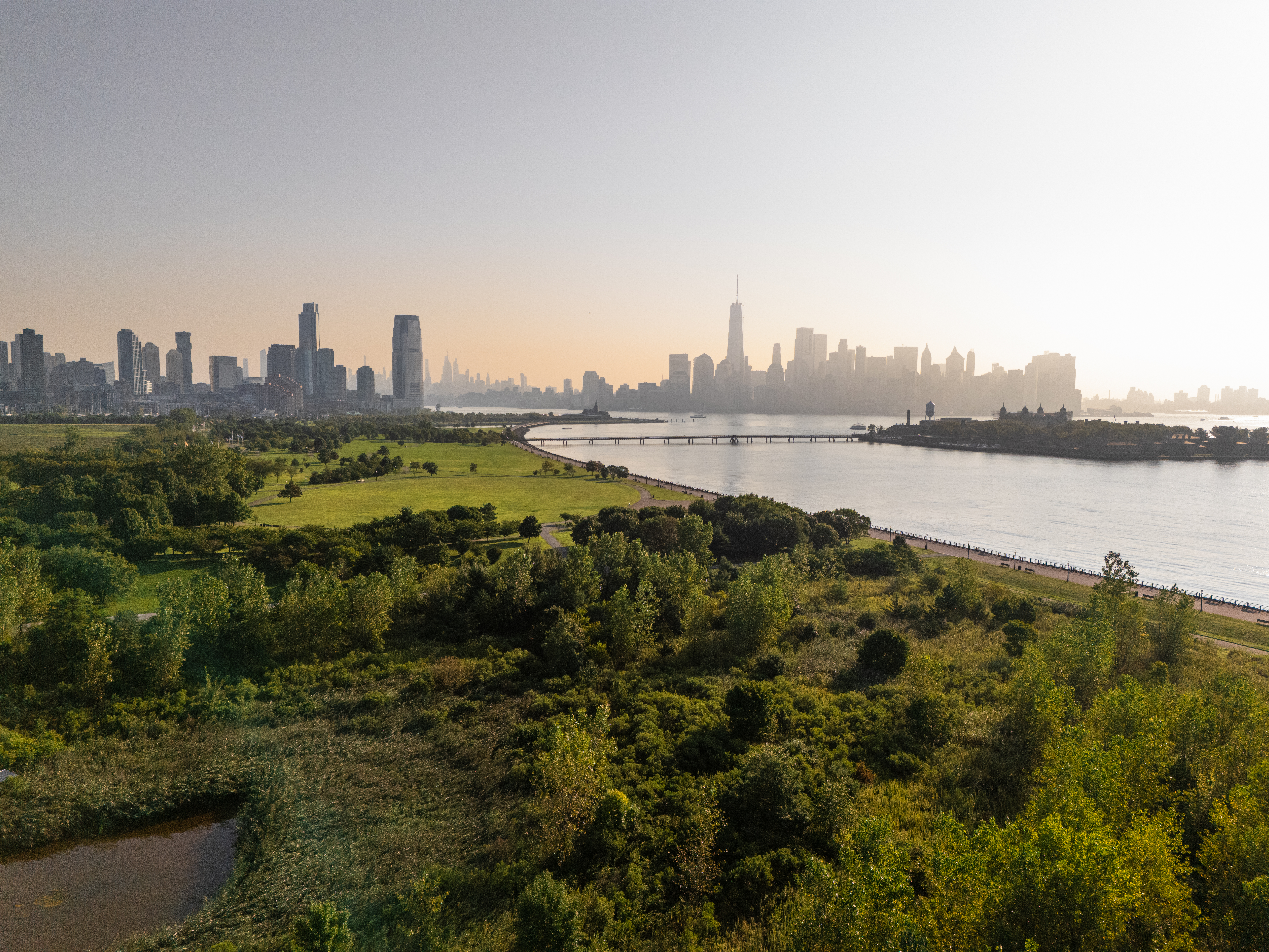 Visiting Liberty State Park