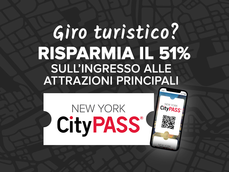 Vuoi visitare la città? Risparmia sull'ingresso a 5 delle principali attrazioni di New York con i biglietti New York CityPASS®.