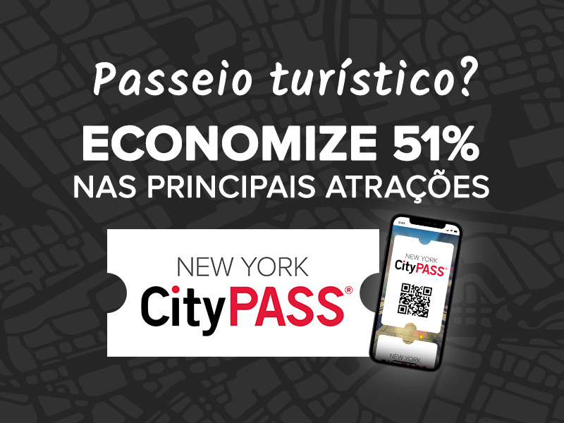 Vai fazer turismo? Economize na entrada para 5 das principais atrações da cidade de Nova York com os ingressos New York CityPASS®.